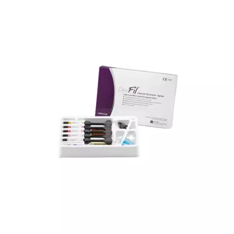 VERİCOM Denfil kit 5 şpris mikro hibrid kompozit plomb , bond , turşu