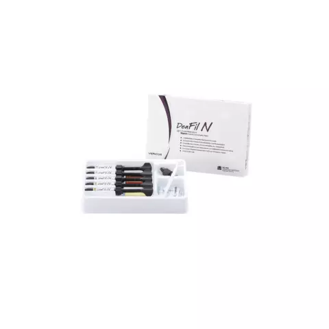 VERİCOM Denfil N nano hibrid kompozit kit, 5 şpris, bond, turşu