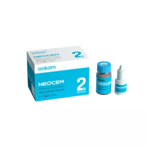 An image of a product called Orikam Neocem – Universal Restorativ Şüşə İonomer Sement