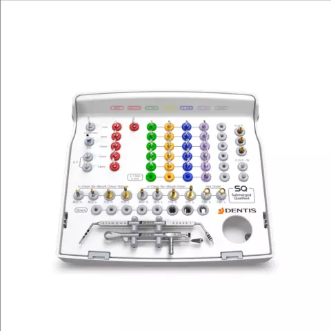 An image of a product called Dentis SQ System: Sürətli və Təhlükəsiz İmplantasiya üçün Peşəkar Cərrahi Kit